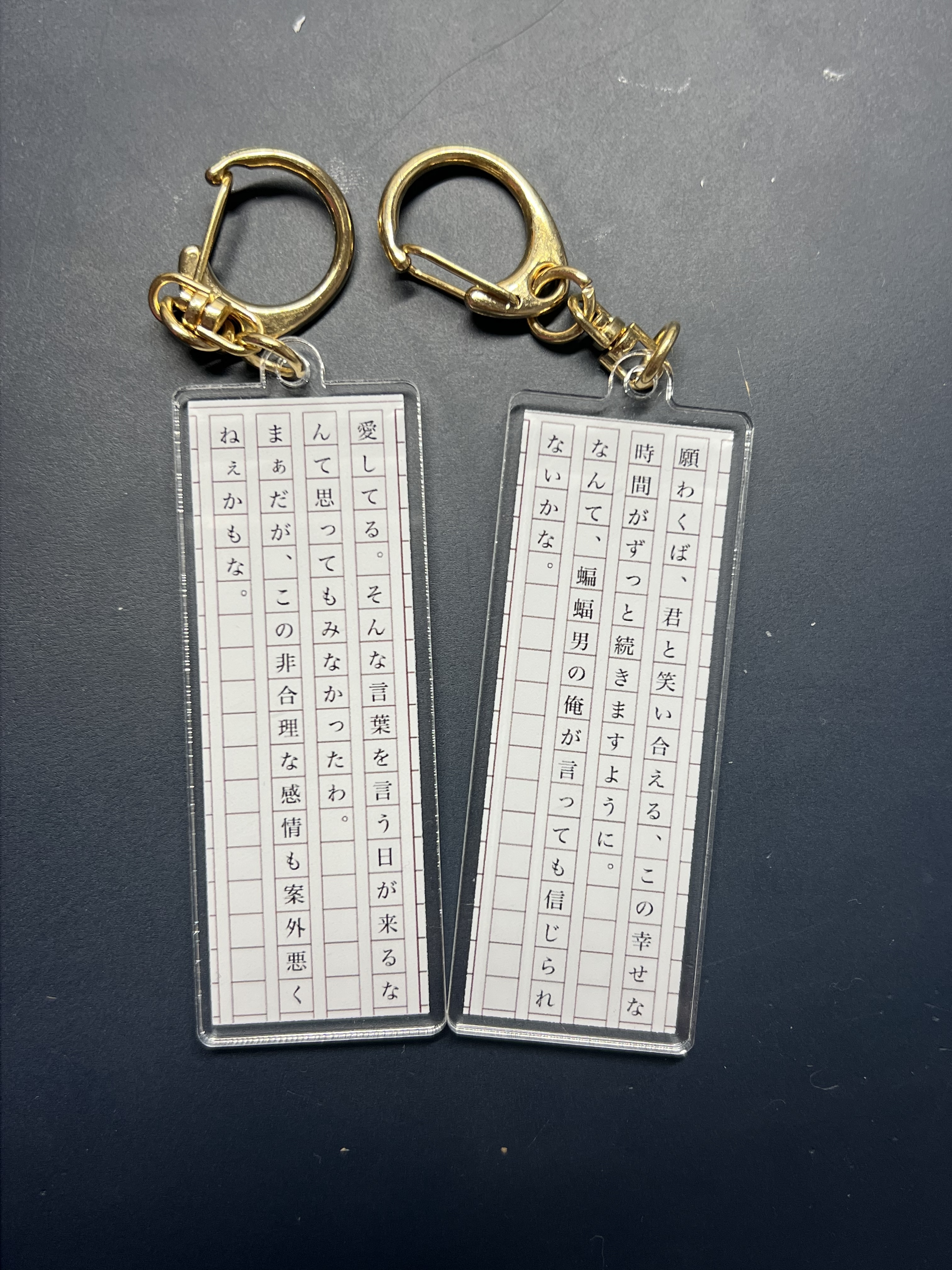 あさぎりゲン 夢小説アクキー