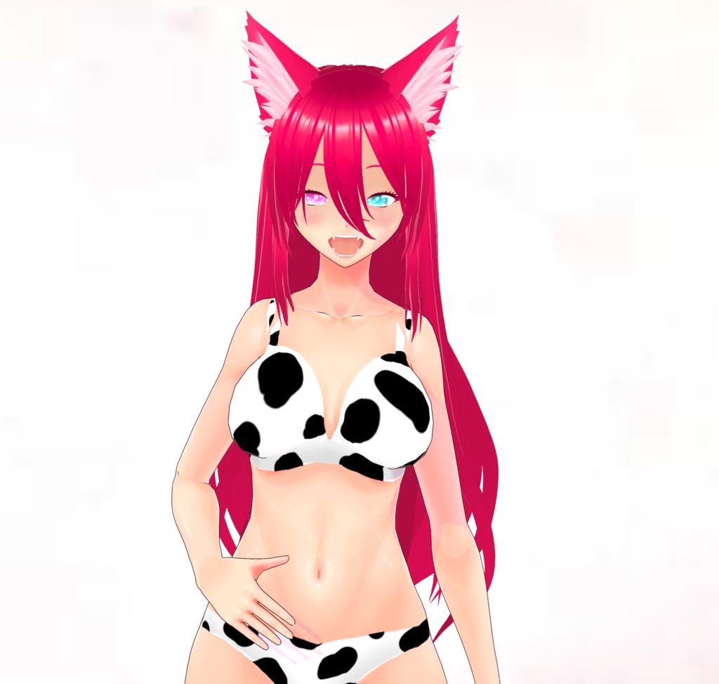 [VRM] Nekorias Kitsune 3d model