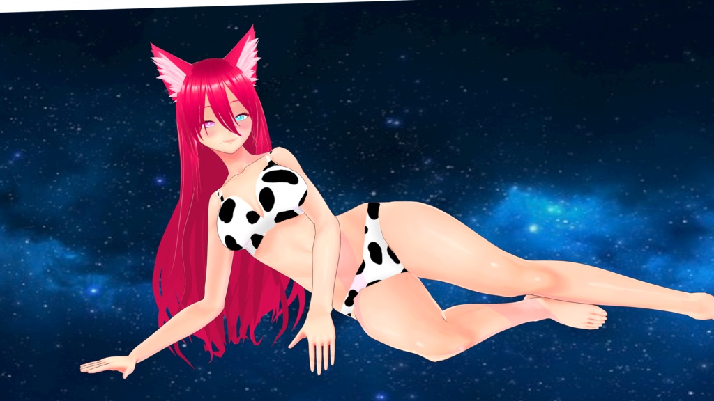 [VRM] Nekorias Kitsune 3d model - Nekosiss Dreamland - 2/2