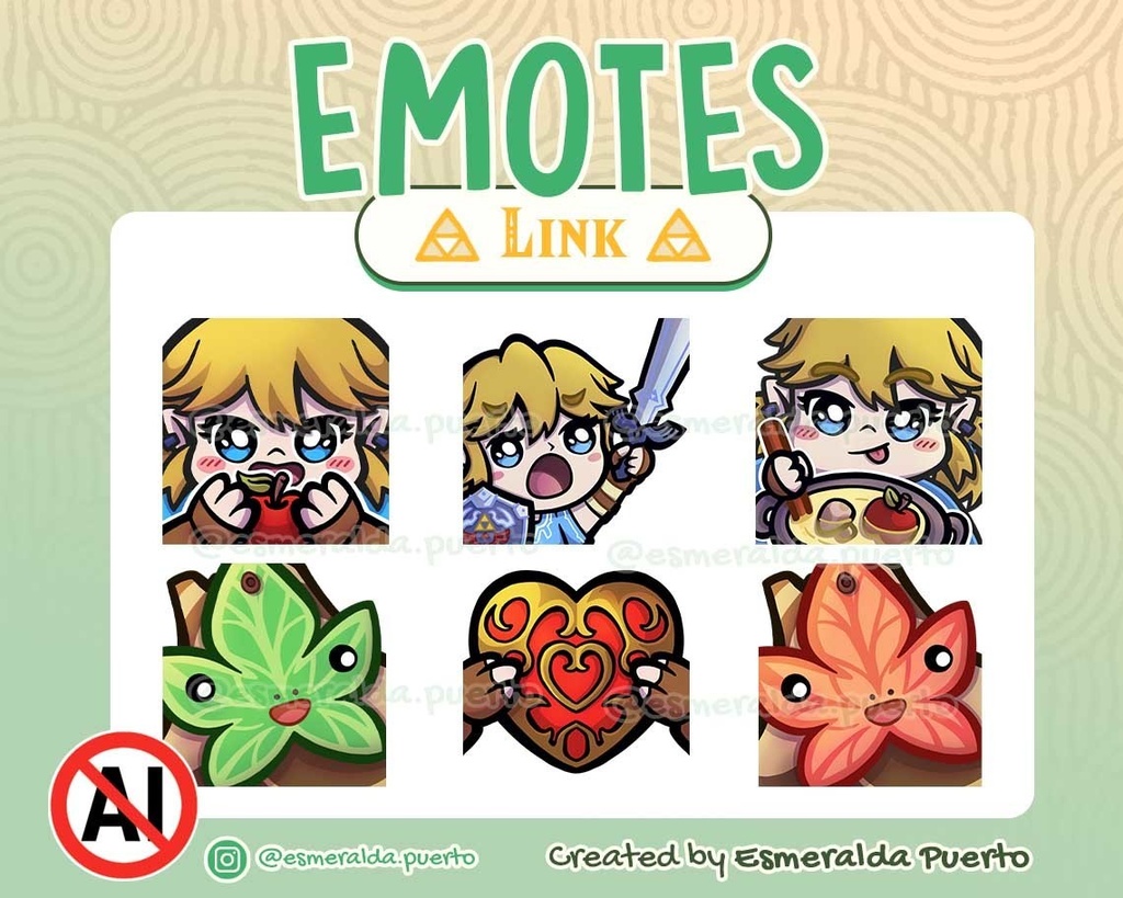 6 The Legend Of Zelda: Link Emotes