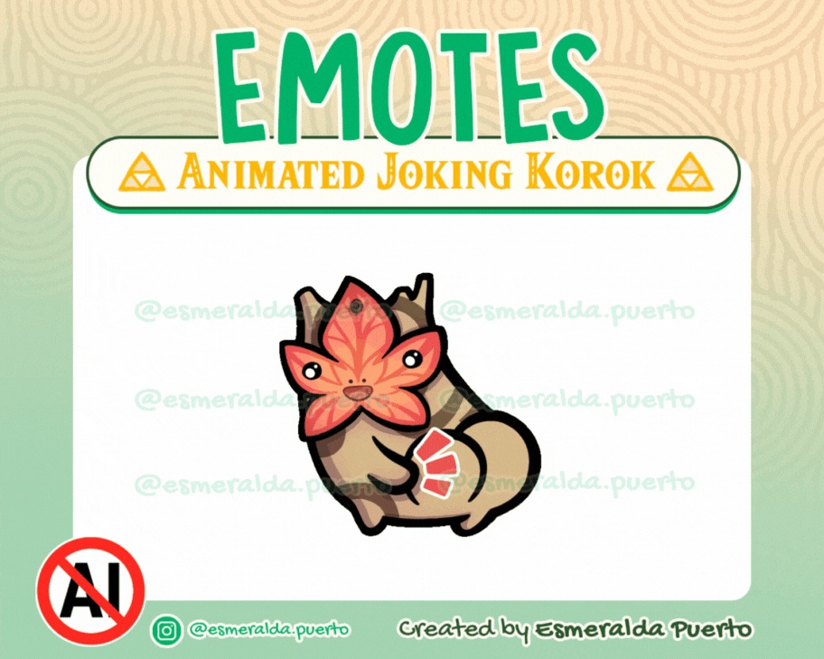 Animated Jocking Korok