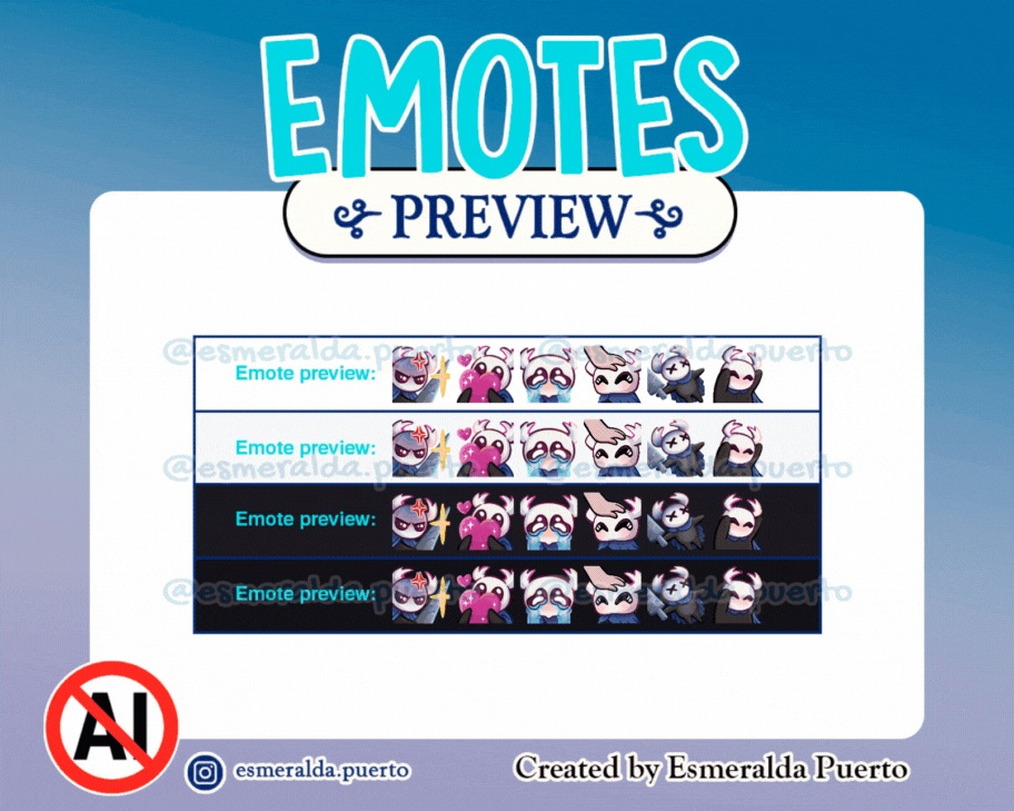 Emotes Pack Hollow Knight