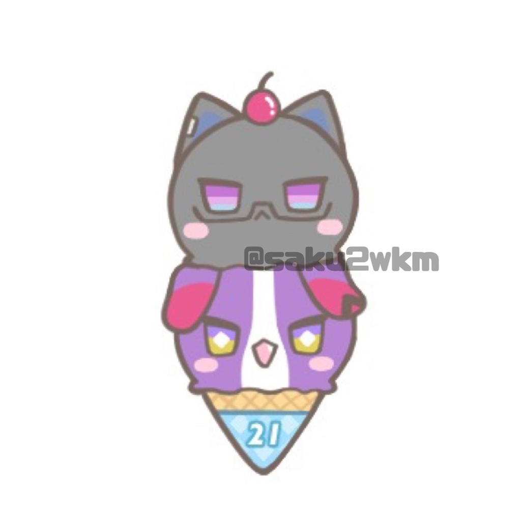 《非公式》ペロキャンアクキー