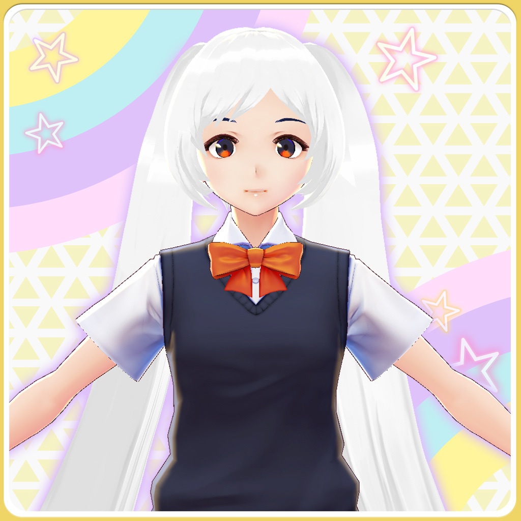 Vroid | ヘアプリセット 第四弾 王道ツインテール