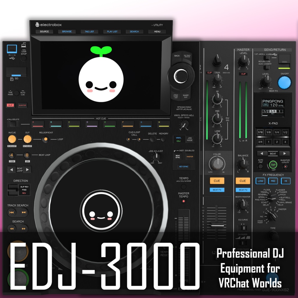EDJ - Virtual DJ Equipment