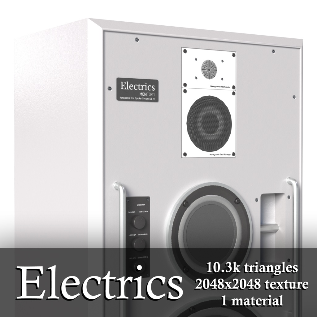 Electrics Studio Monitors - Studio Monitors for VRChat