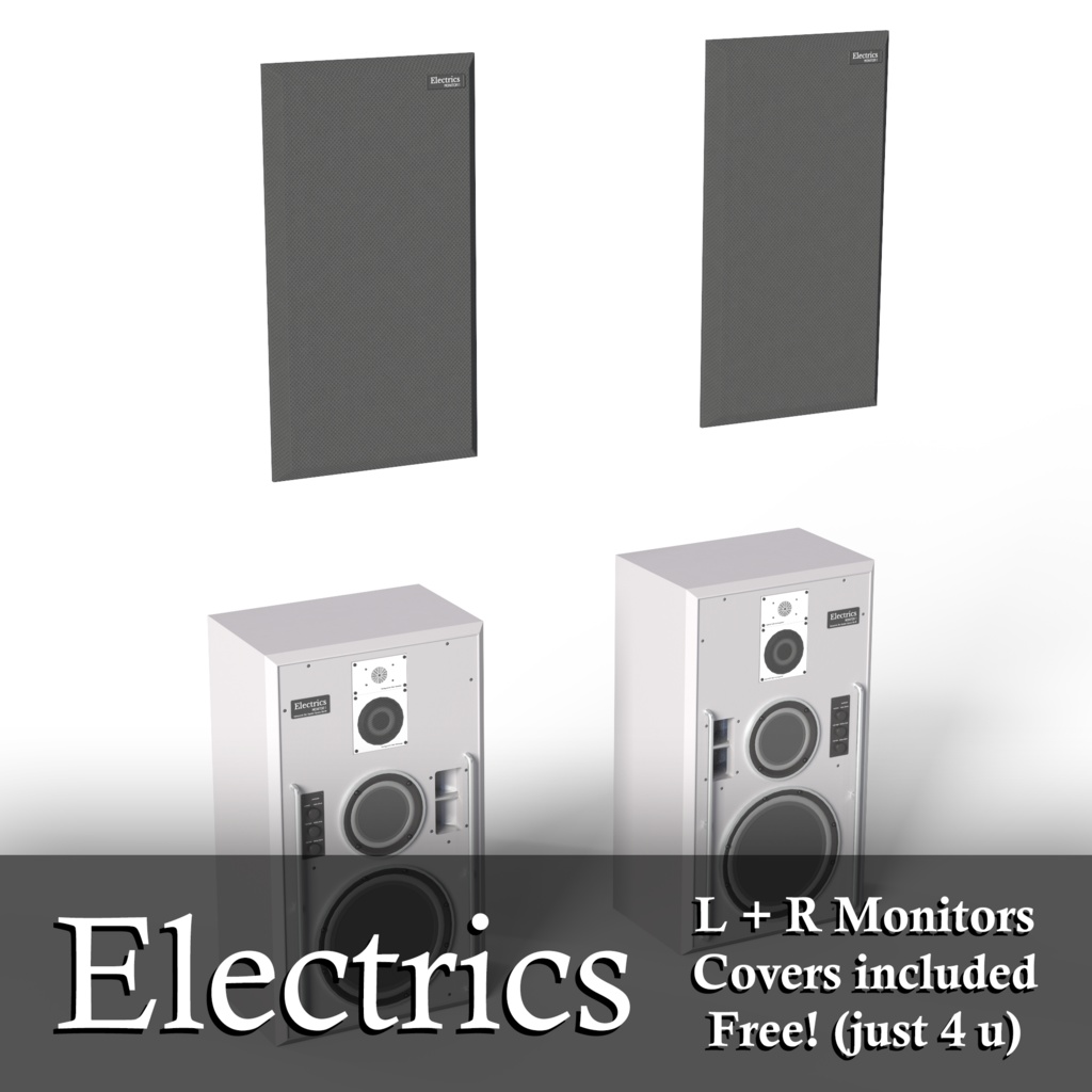 Electrics Studio Monitors - Studio Monitors for VRChat