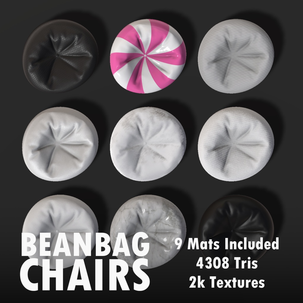 Beanbag Chairs for VRChat