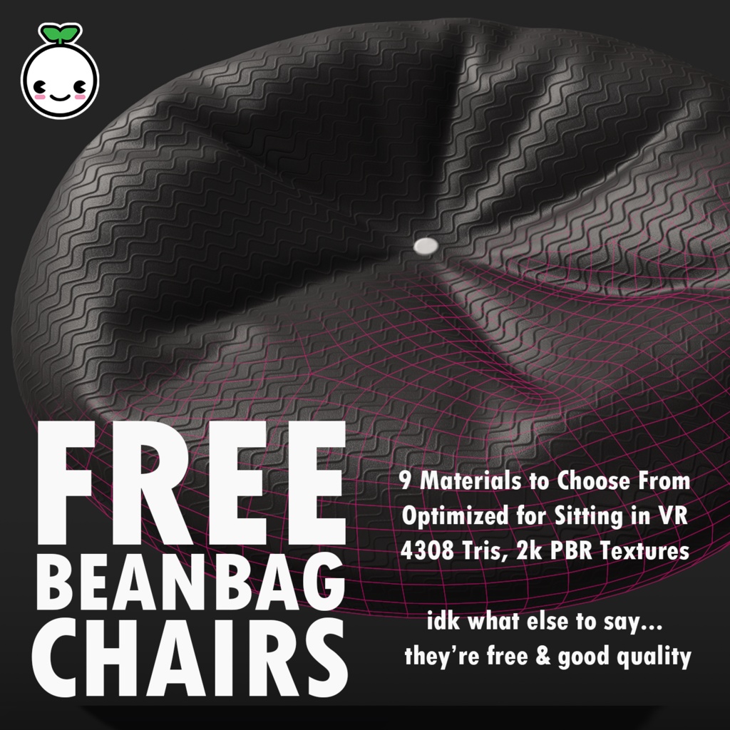 Beanbag Chairs for VRChat