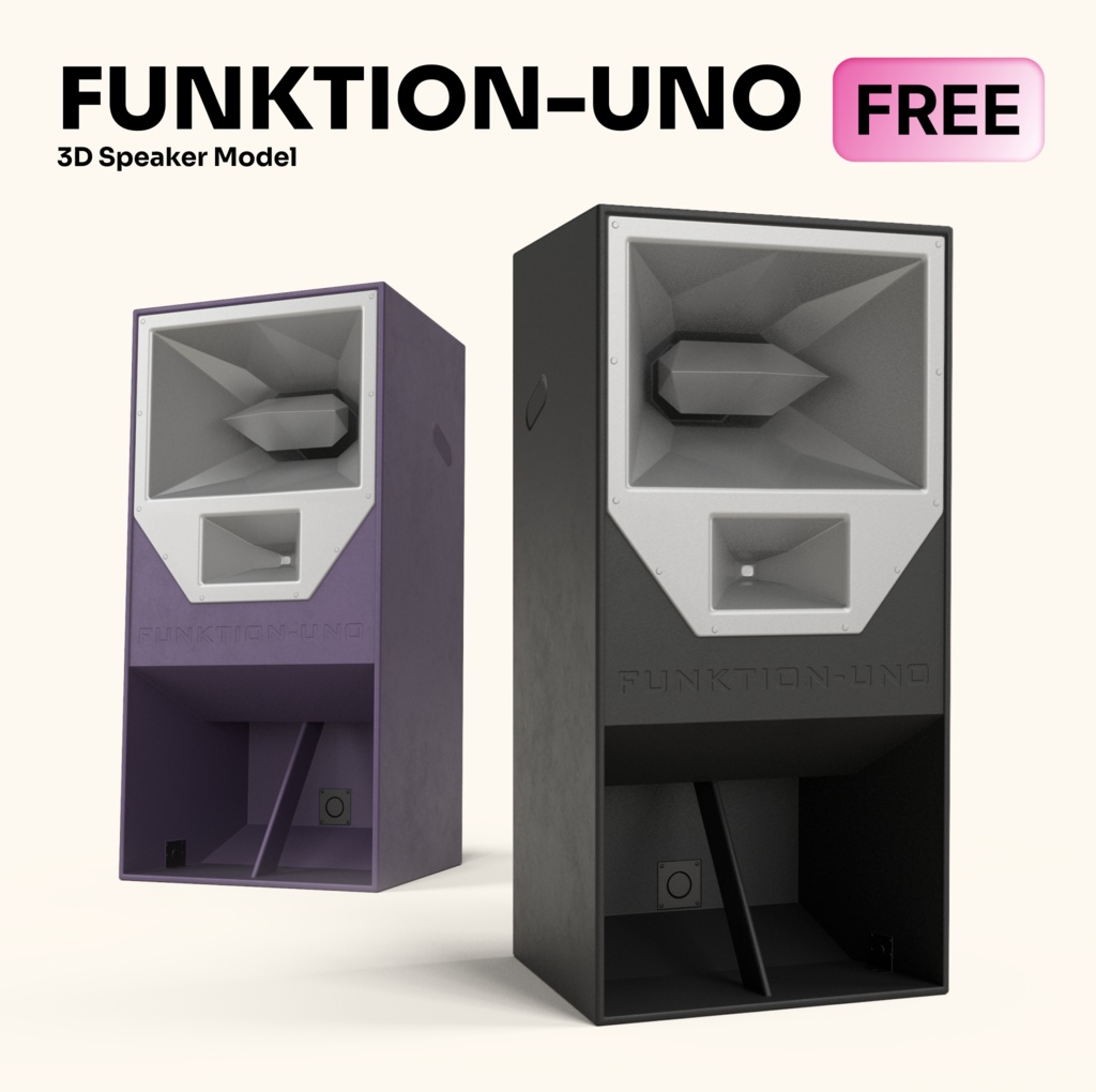 Funktion-Uno Speakers for VRChat