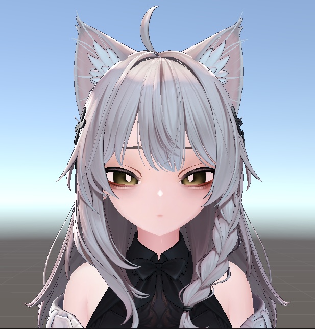 【しなの/Shinano】BlendShape & 表情アニメーション