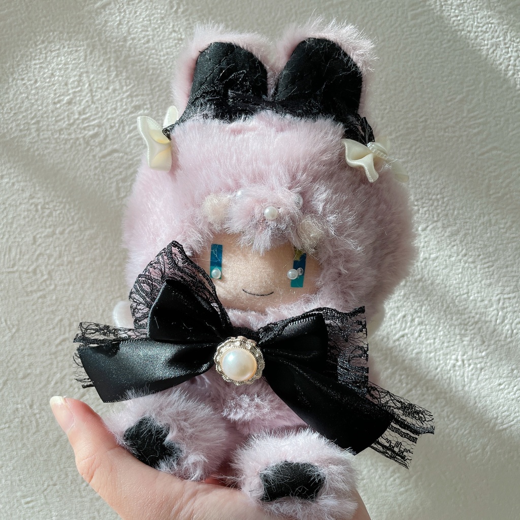 10~14cm用 天使メイドなうさくまきぐるみ..໒꒱゛