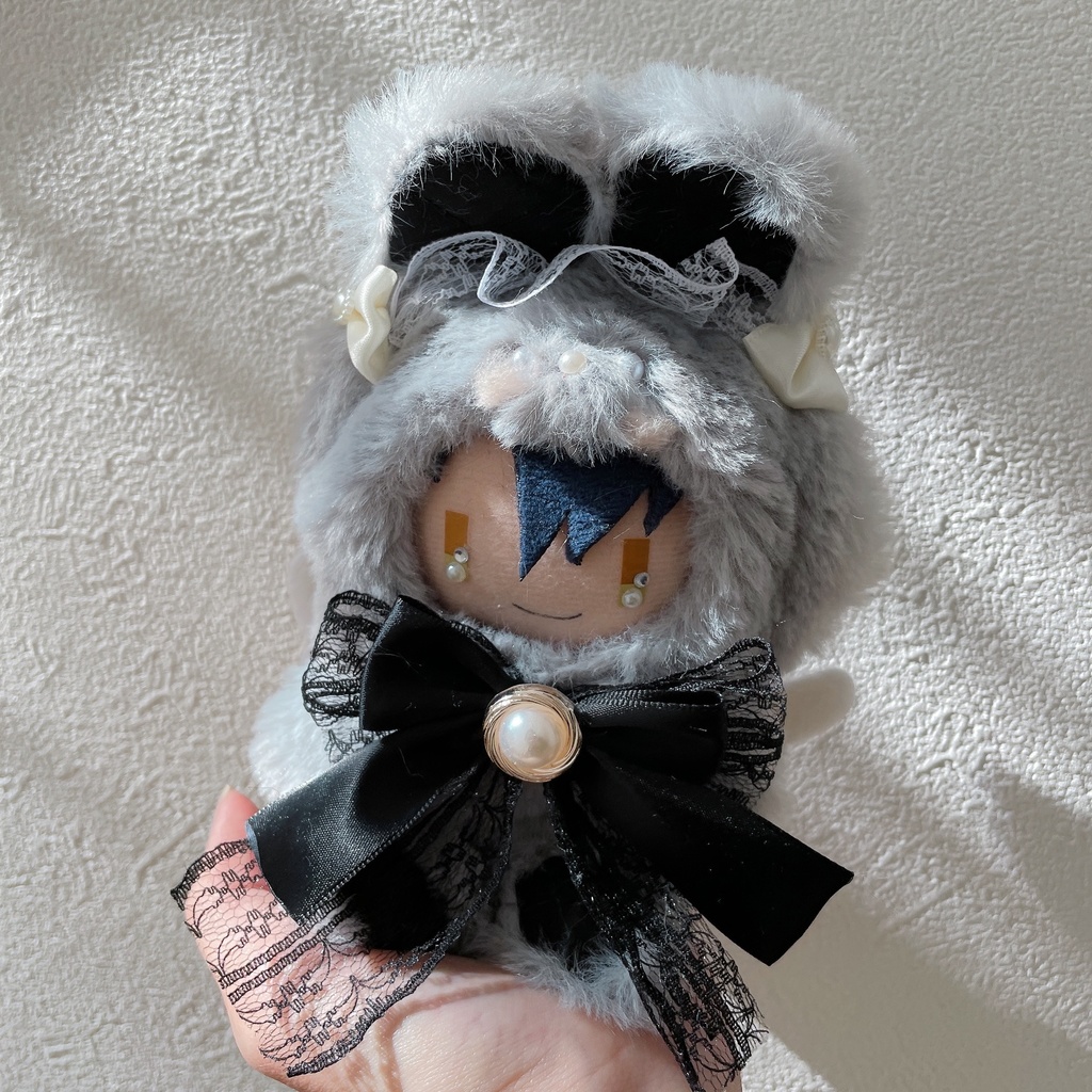 10~14cm用 天使メイドなうさくまきぐるみ..໒꒱゛