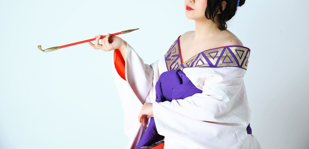 コスプレ用 好きな長さで作れる煙管(キセル)組み立てキット 