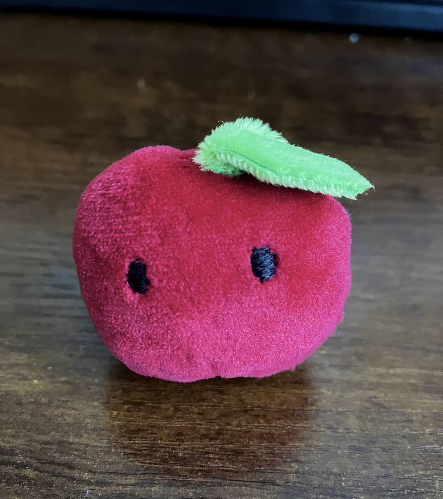 おしり りんご ぬいぐるみ 4cm