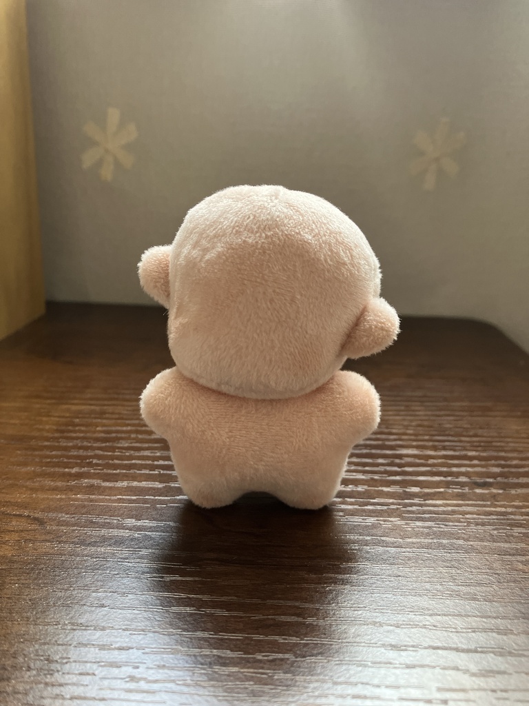 耳の位置がヘンテコなぬい素体ちゃん