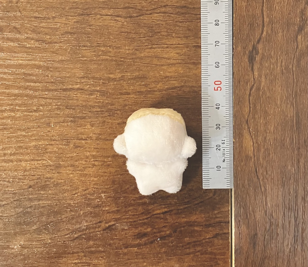 ミニミニぬいの型紙【約4cm】