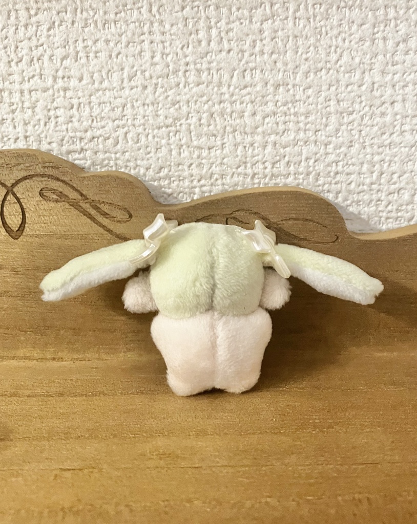 【訳あり】4cmぬい チミうさちゃん みどり