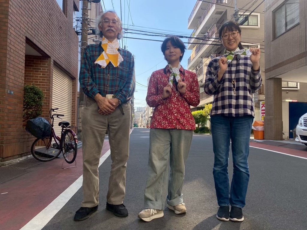 〈回転草〉手ぬぐい