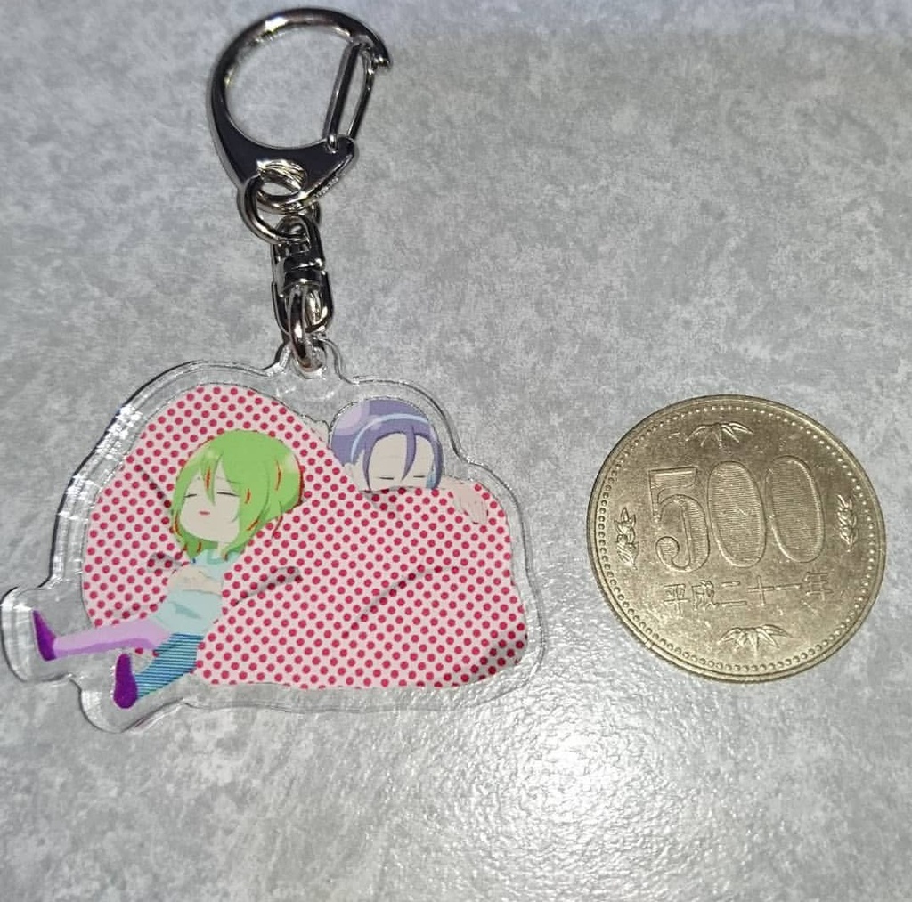 弱虫ペダル 東堂&巻島 おやすみキーホルダー