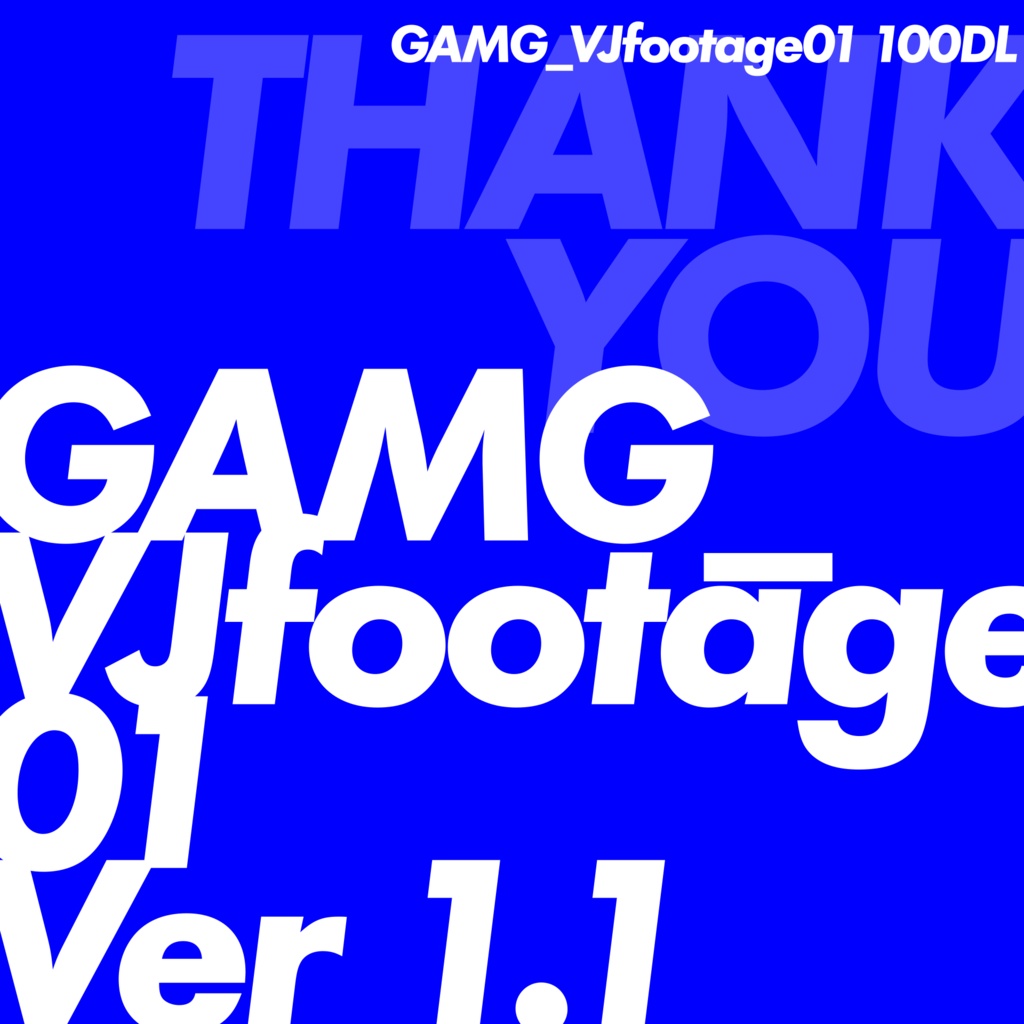 GAMG_VJfootage01　ver.1.1