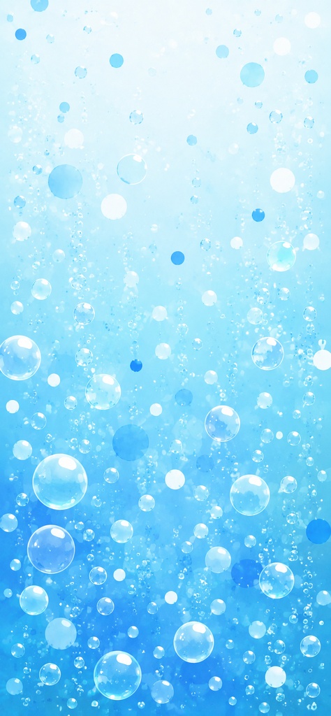 水と光のしずく|透明感スマホ壁紙 12種セット