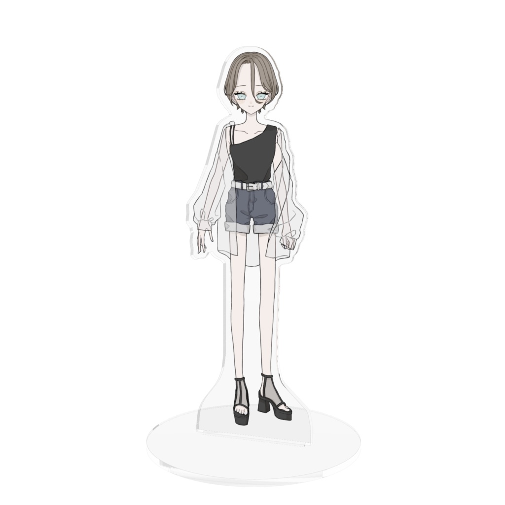 【yuzuri8a】アクリルスタンド(夏服ver.)