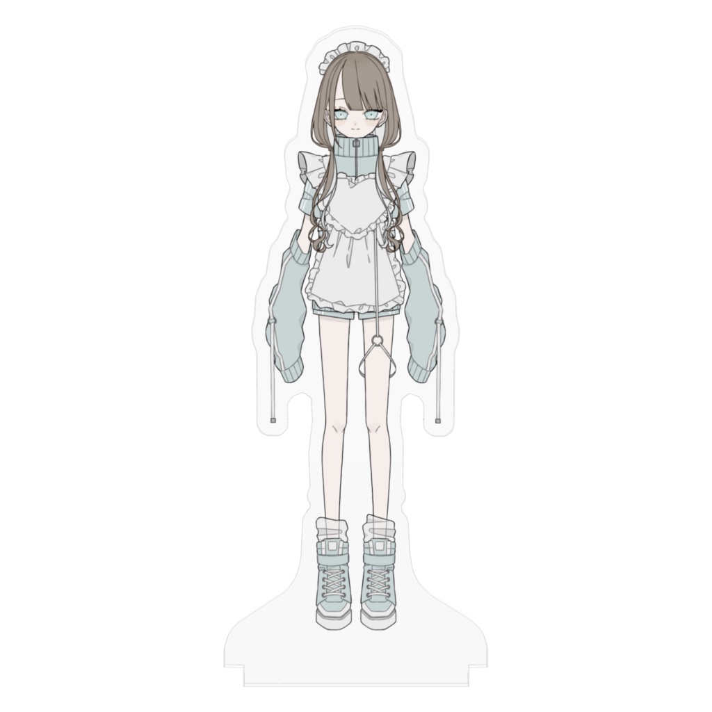 【yuzuri8a】アクリルスタンド(ジャージメイド ローツインver.)