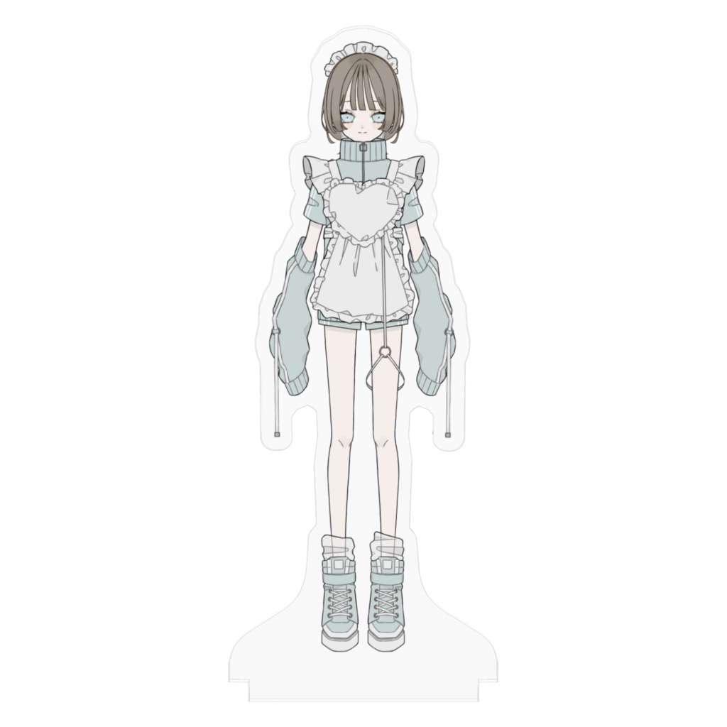 【yuzuri8a】アクリルスタンド(ジャージメイド ウルフver.)