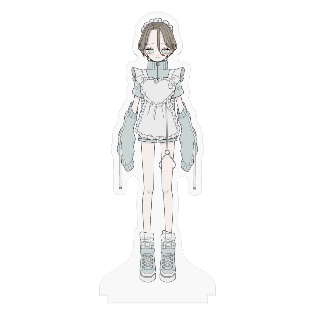 【yuzuri8a】アクリルスタンド(ジャージメイド 通常ver.)