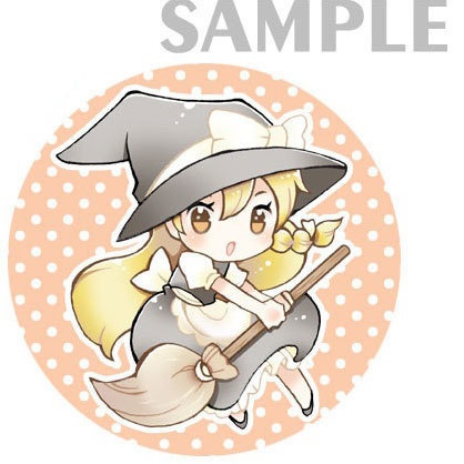 缶バッジ（魔理沙 単品）