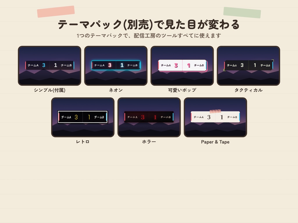 【OBS】スコアボード|自分vs視聴者・チーム戦の点数を配信画面に【かんたん導入】
