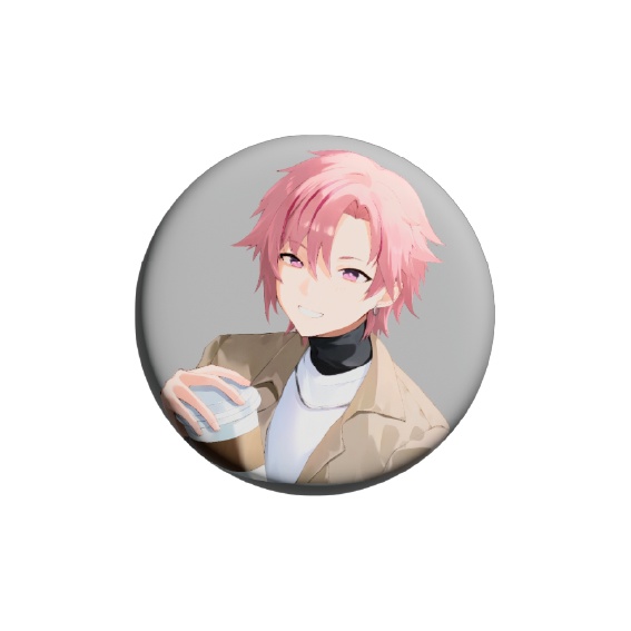 【受注生産】缶バッジ （カフェ）【MIKOTO/個人】