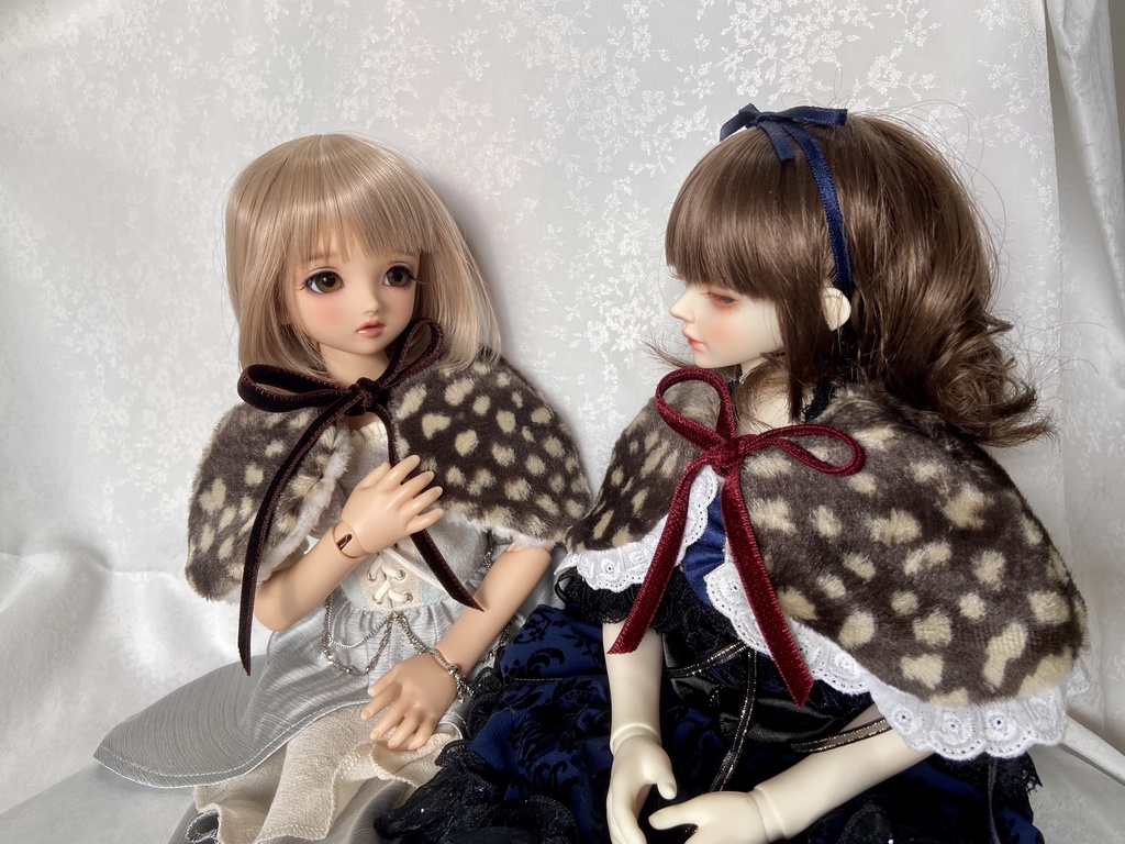 こじかさんケープ(フリル付き)