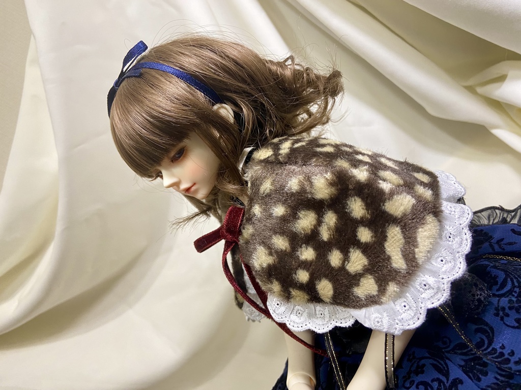 こじかさんケープ(フリル付き)