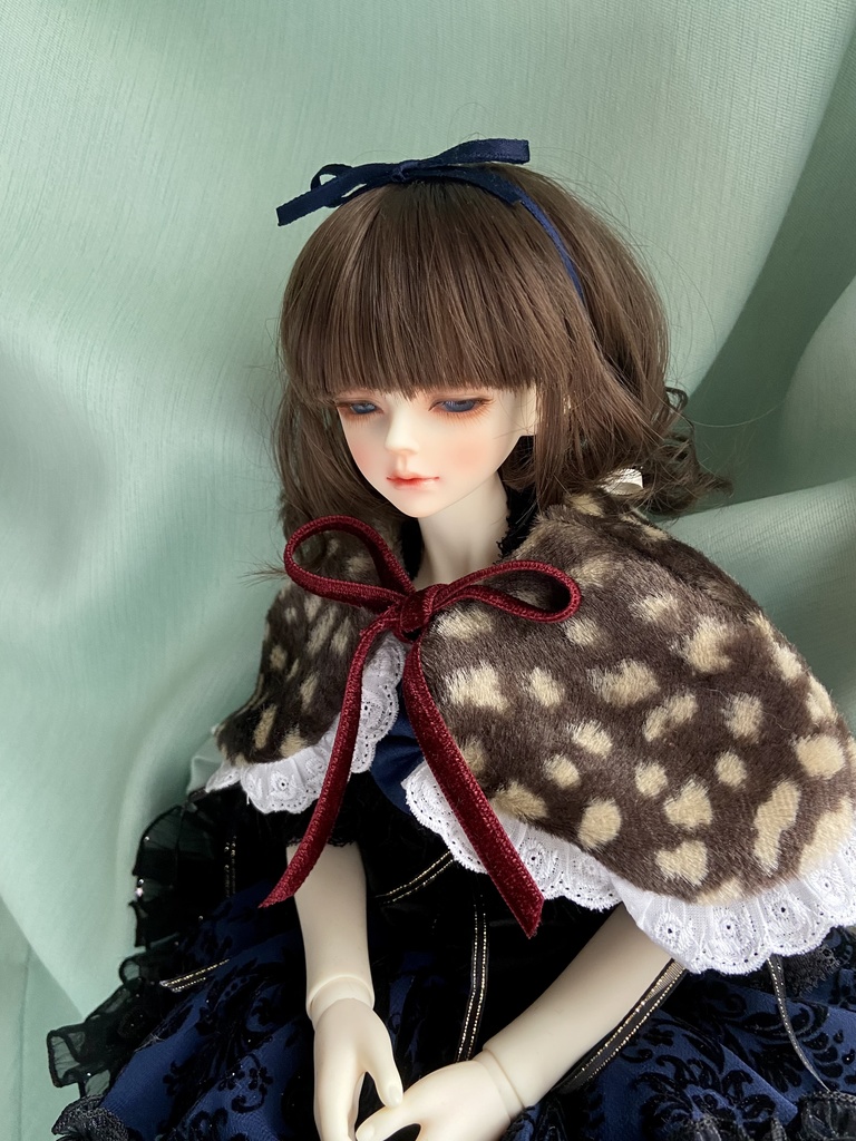 こじかさんケープ(フリル付き)