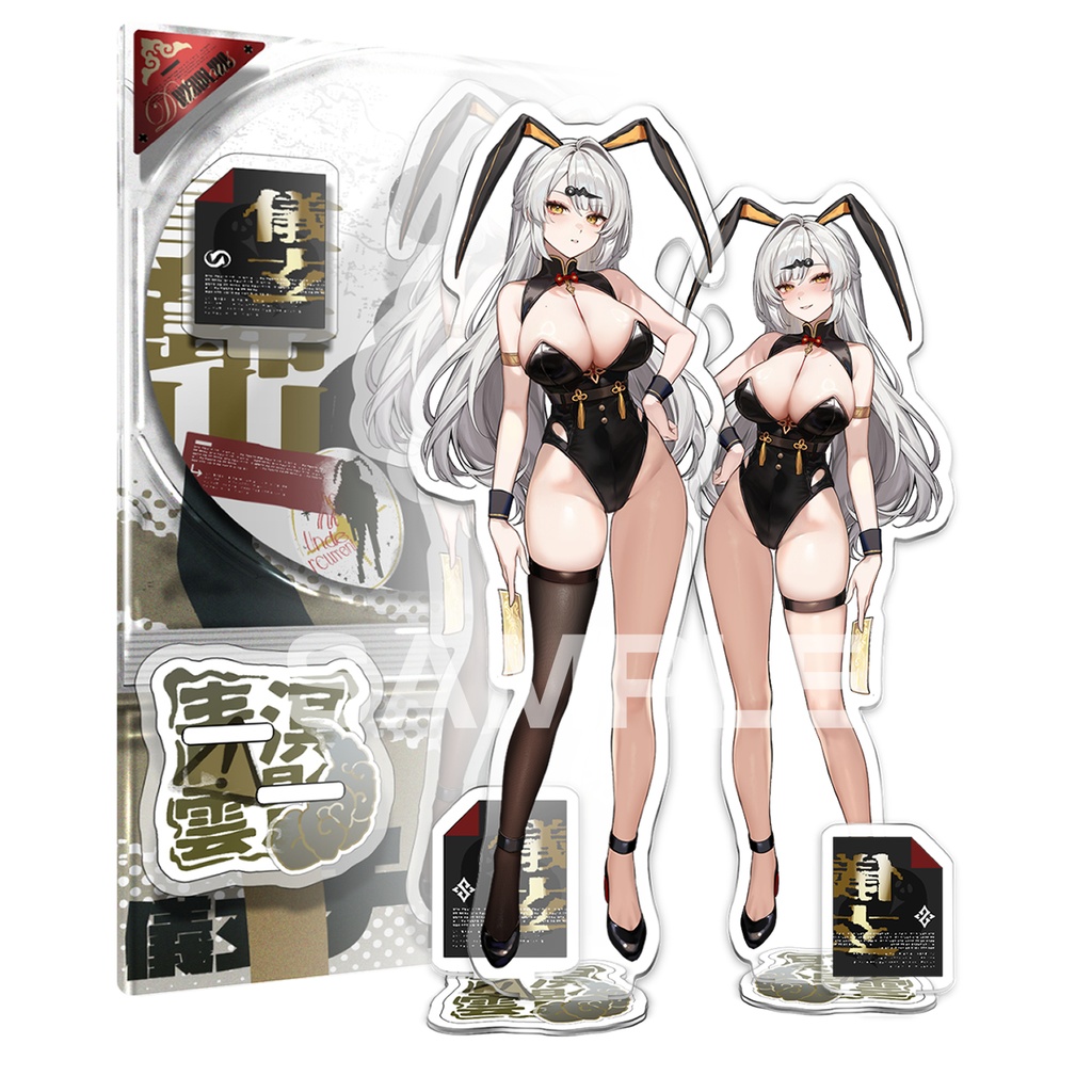 【C106】ゼンゼロ/バニーガールアクリルスタンド(二面)