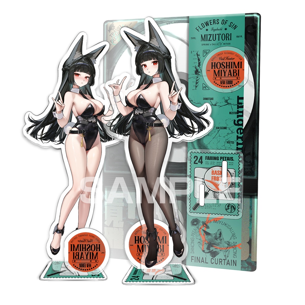 【C106】ゼンゼロ/バニーガールアクリルスタンド(二面)