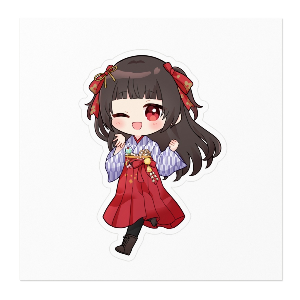 乙女ノ浪漫デビュー4周年記念ステッカー3種