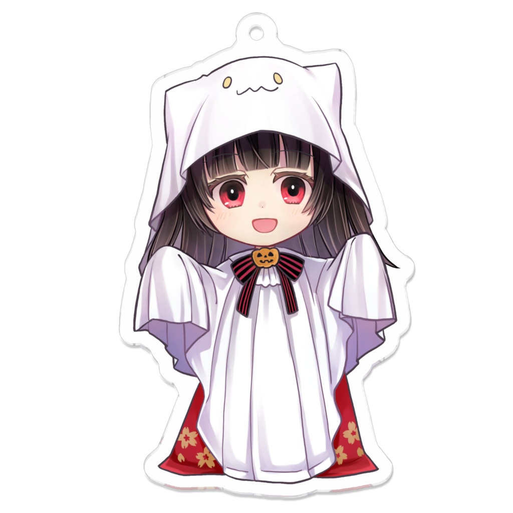 ハロウィンイベ購入用アクキーおばけ