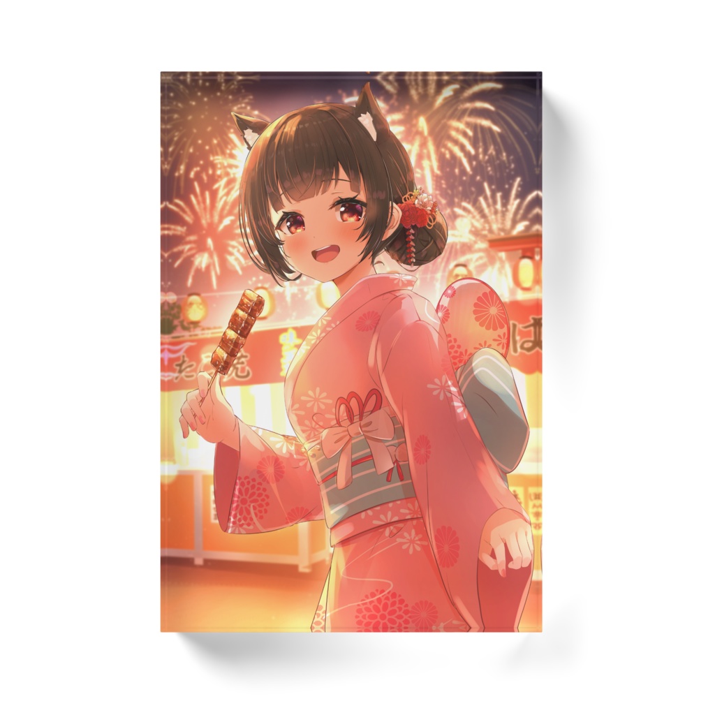 『四季は瞬き恋せよ乙女』アクリルブロック