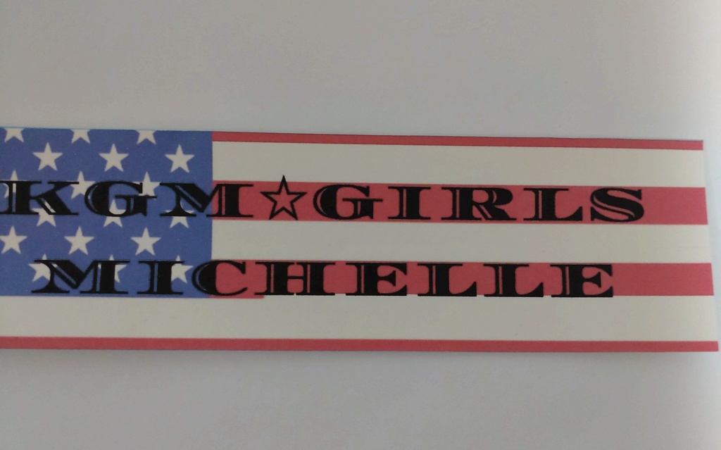 鏡ガールズイメージキーホルダー/スター