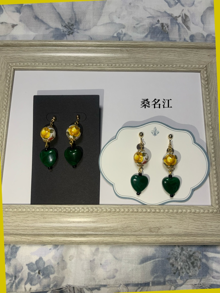 豊前江•松井江•桑名江イメージ ピアス•イヤリング