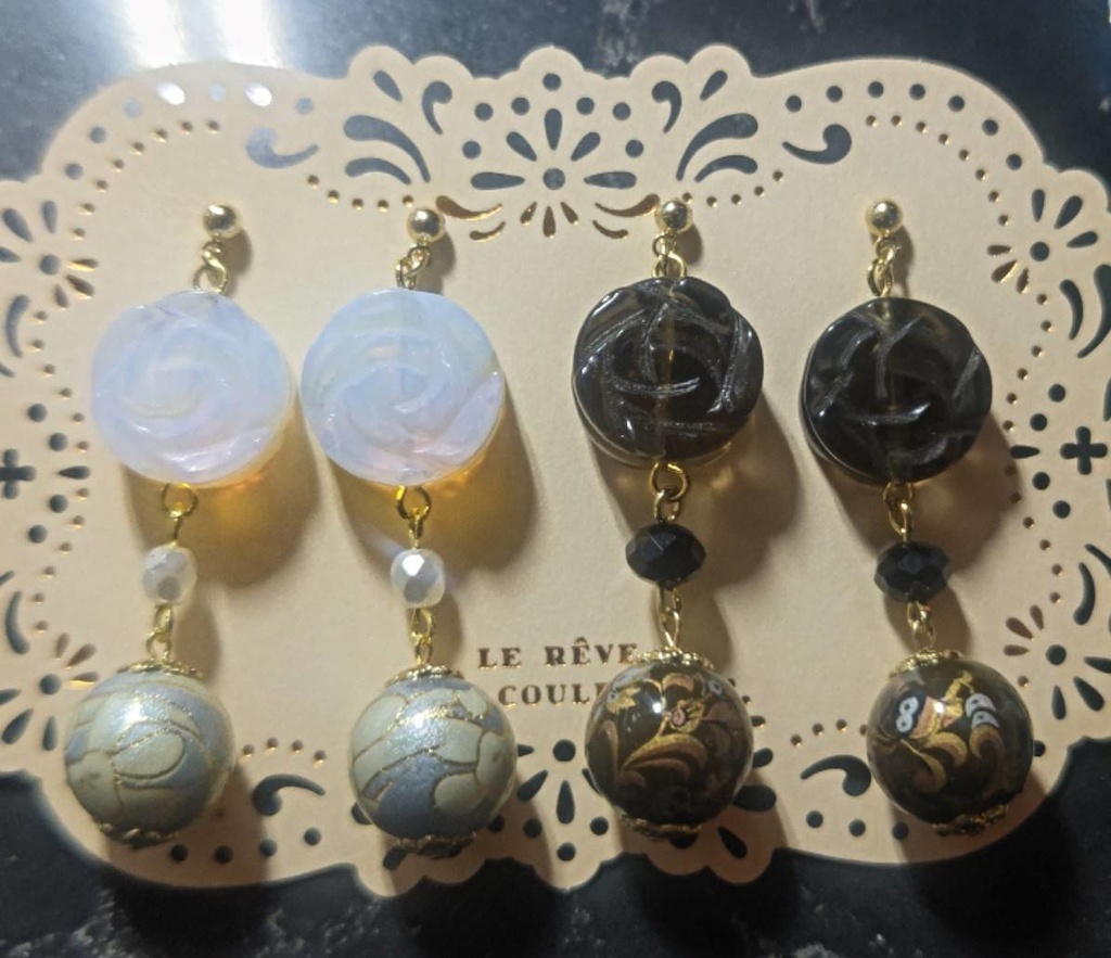 つるくりイメージピアス