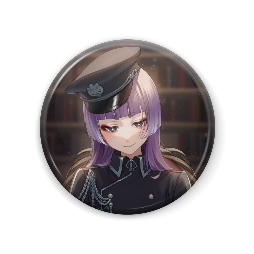 木野小紅二周年記念缶バッジ