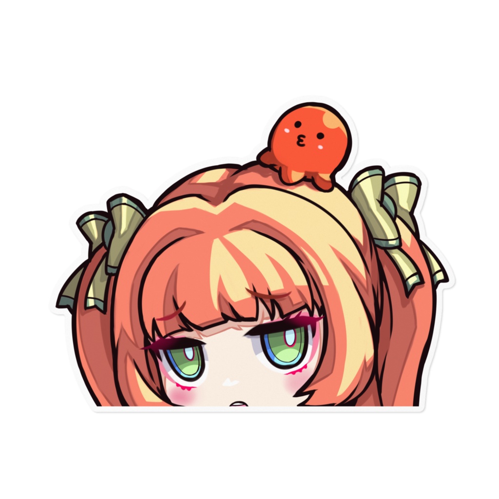 ぱるめちゃんpeekingステッカー