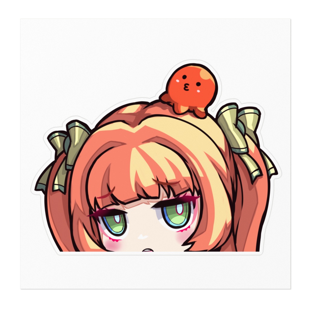 ぱるめちゃんpeekingステッカー