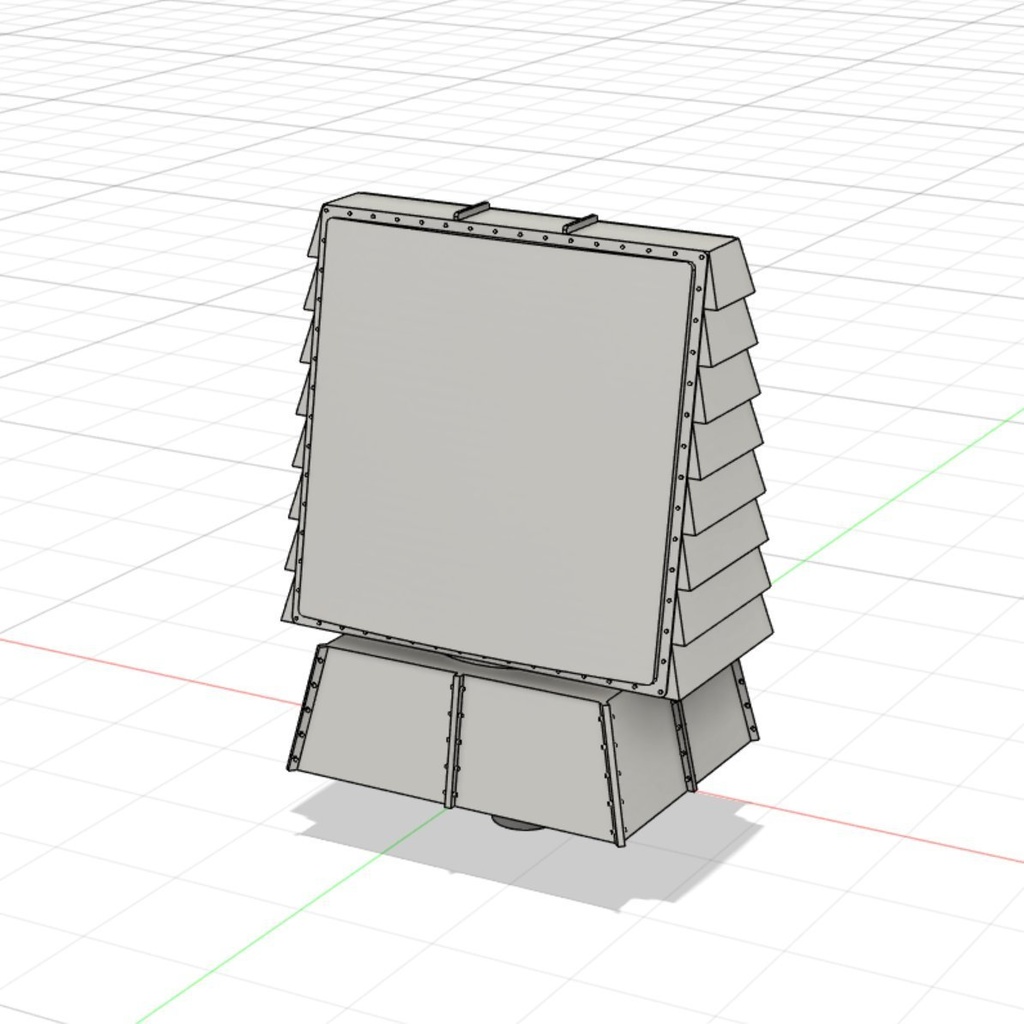 1/700 AN/SPQ-9B STLデータ