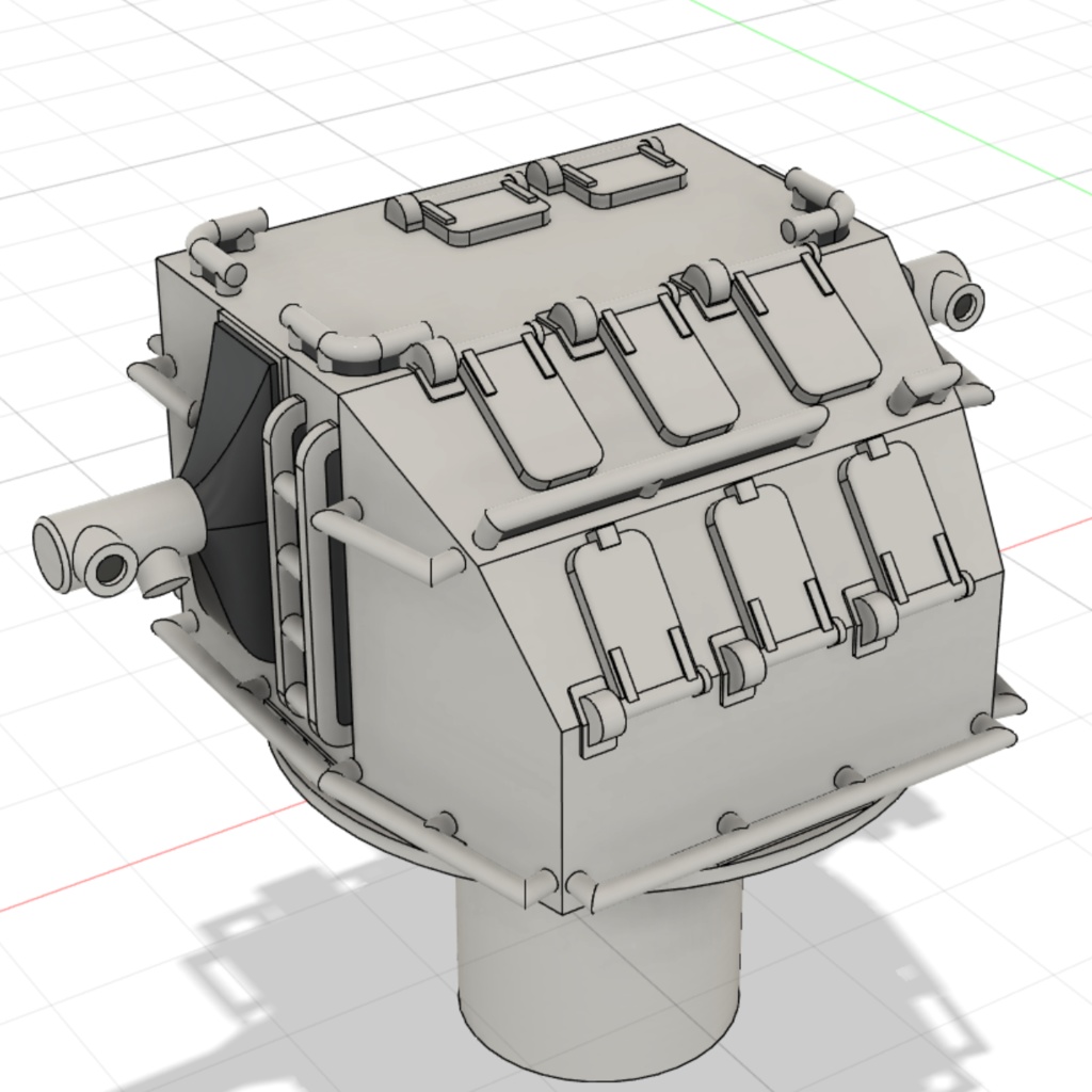 1/700 GFCS Mk37(3種類) STLデータ
