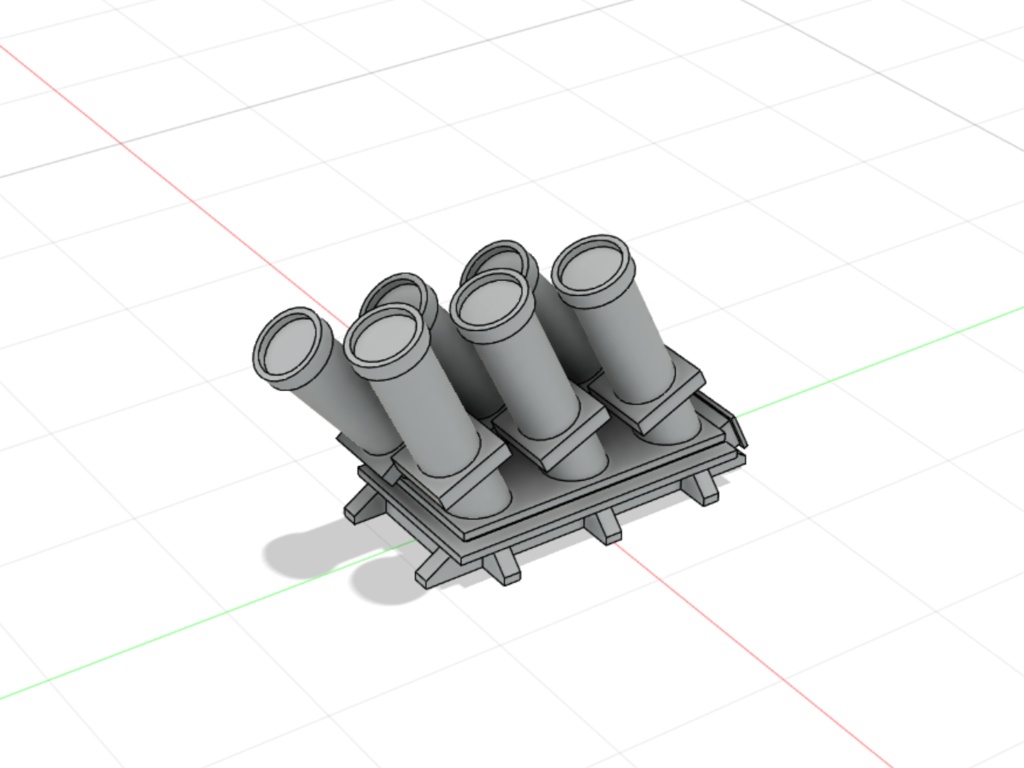 1/700 Mk38 SRBOC STLデータ